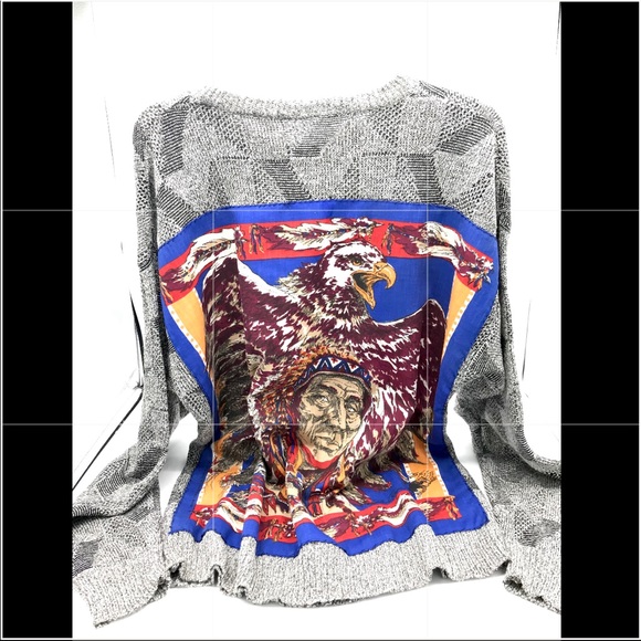The Buffalo - Vintage Handkerchief Sweater - Picture 6 of 6